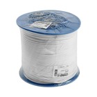 Шнур полиамид плотн.плет. 4.0 мм, 300 м, белый - фото 24606757