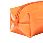 Пенал мягкий, 1 отделение, 60 х 195 х 50 мм, объёмный, искусственная кожа, Neon К-721, Оранжевый - Фото 4