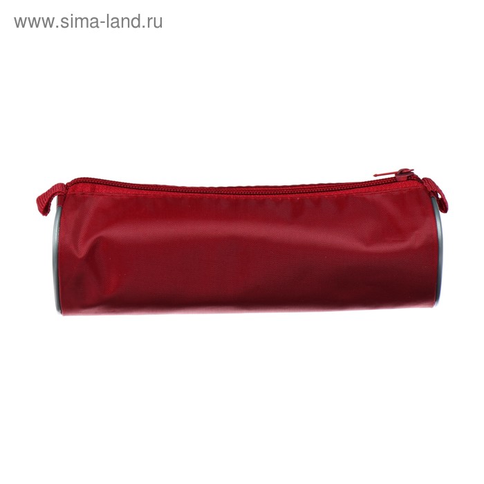 Пенал-тубус мягкий 65×210 мм, 1 отделение, Calligrata ПТ-05, бордовый