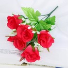 Букет "Розы с мелкими листьями" 32 см, микс - Фото 1