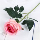 Цветок искусственный "Роза Летисия" 7х64 см, розовый микс - фото 2137622