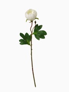 Цветок искусственный "Пышный пион" 7х47 см белый - фото 809131767