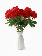 Цветы искусственные «Пышный пион», 7×47 см, бордовые - Фото 6