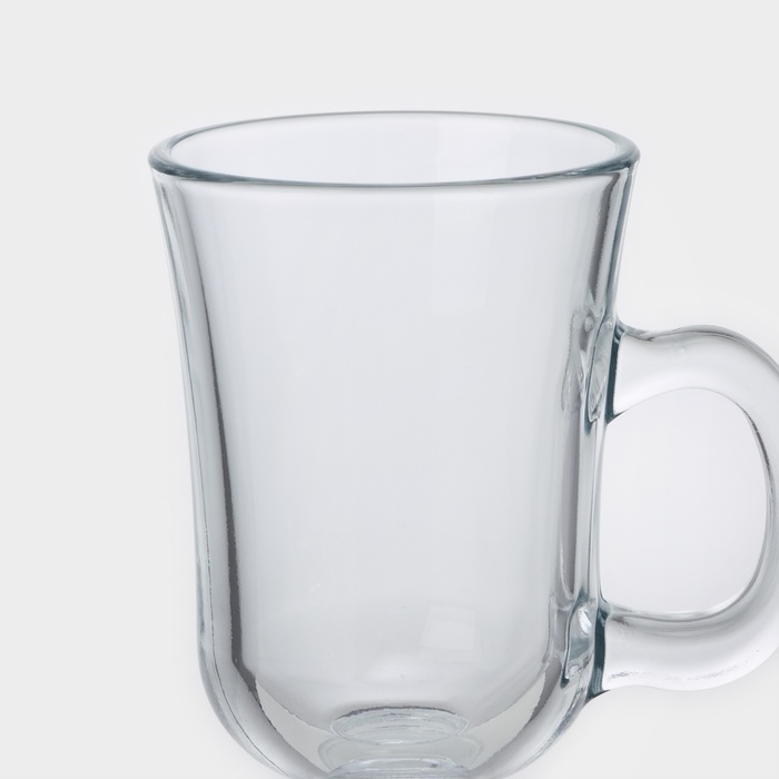 Кружка Paşabahçe Pub, 215 мл, стекло, прозрачная - фото 113150904