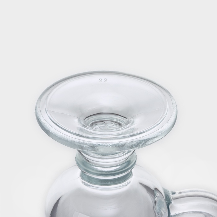 Кружка Paşabahçe Pub, 215 мл, стекло, прозрачная - фото 113150906