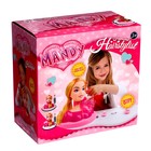 Кукла-манекен для создания причёсок «Мэнди» с аксессуарами - фото 4301171