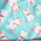 Нагрудник-рубашка для кормления «Единороги» непромокаемый на липучке, с карманом - Фото 5