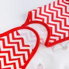 Нагрудник-рубашка для кормления «Лисички» непромокаемый на липучке, с карманом - Фото 3