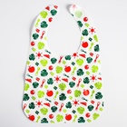 Нагрудник для кормления «Крошка Я» непромокаемый на липучке, зеленый - Фото 3