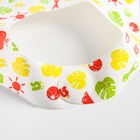 Нагрудник для кормления «Крошка Я» непромокаемый на липучке, желтый - Фото 3