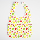 Нагрудник для кормления «Крошка Я» непромокаемый на липучке, желтый - Фото 3