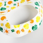 Нагрудник для кормления «Апельсин» непромокаемый на липучке - Фото 2