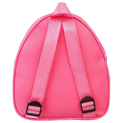 Рюкзак детский для девочки, на молнии, розовый, 23×21×10 см, Коты аристократы