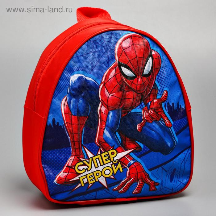 Рюкзак детский «Супер-герой», Человек-паук, 21 x 27 см