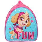 Рюкзак детский для девочки, розовый, 23×21×10 см, Щенячий патруль - Фото 4