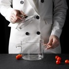 Кастрюля Magistro «Лия», 1.450 л, 16.5×16 см, жаропрочное стекло, прозрачная - Фото 8