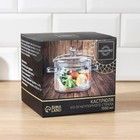 Кастрюля Magistro «Лия», 1.450 л, 16.5×16 см, жаропрочное стекло, прозрачная - Фото 9