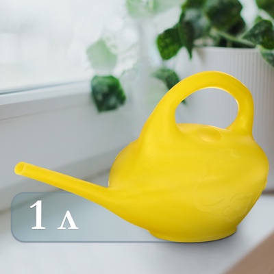 Лейка, 1 л, без рассеивателя, «Малютка», МИКС