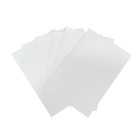 Картон белый А4 Calligrata, 8 листов, мелованный, 240г/м², картонная обложка - Фото 2