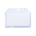 Бейдж-карман горизонтальный (внешний 100 х 78 мм, внутренний 90 х 54 мм), силиконовый - Фото 4