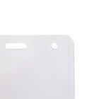 Бейдж-карман вертикальный, (внешний 120 х 79 мм), внутренний 103 х 68 мм, 76 мкр (20 шт) - фото 809433232