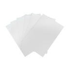 Картон белый А4 6 листов, мелованный, двусторонний, в папке - Фото 2
