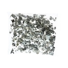 Прищепка металлическая для бейджа, с пластиковой петлей, на кнопке - Фото 5