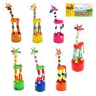 Дергунчик марионетка "Жирафик", цвета МИКС - Фото 1