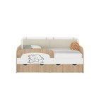 Кровать-тахта «Кот 800.4», 1600 × 800 мм, без подушек и бортика, цвет туя светлая / белый - Фото 6