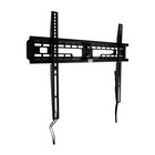 Кронштейн Kromax FLAT-1 new, для ТВ, фиксированный, 32-90", 28 мм от стены, черный - Фото 1