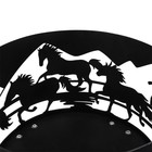 Очаг BOYSCOUT «Кони» диаметр 45 см - Фото 3