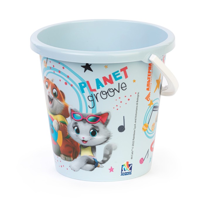 Ведро детское «44 котёнка», 1,5 л. 46748
