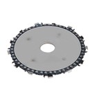 Диск пильный цепной для УШМ ТУНДРА, 115×22 мм - Фото 6