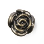Ручка кнопка CAPPIO Rose 01, цвет бронза - Фото 3