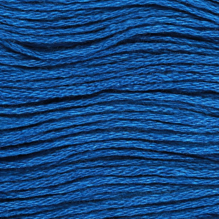 Нитки мулине, 8 ± 1 м, цвет тёмно-синий №3842