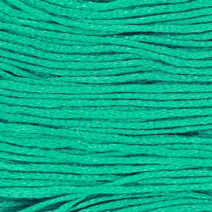 Нитки мулине, 8 ± 1 м, цвет ярко-зелёный №943