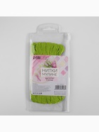 Нитки мулине №907, 8±1 м, зелёные 4685568