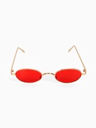 Очки солнцезащитные OneSun, uv 400, дужка 15.5 см, ширина 14 см, 3×5.5 см, красные - Фото 3