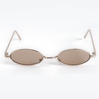 Очки солнцезащитные OneSun, uv 400, дужка 15.5 см, ширина 14.5 см, 3×5.5 см, коричневые - Фото 3