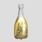 Шар фольгированный 40" «Бутылка шампанского», цвет золотой - фото 318299605