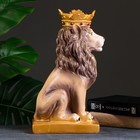Копилка "Лев с короной" цветной,19х14х35см - Фото 6