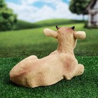 Садовая фигура "Козленок лежащий" 19х30см - фото 21041276