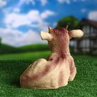 Садовая фигура "Козленок лежащий" 19х30см - фото 21041277