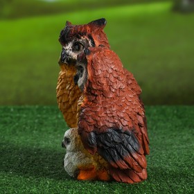 

Садовая фигура "Совы семья" 14*20*22 см коричневые