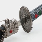 Сувенирное оружие «Катана на подставке», коричневые ножны, микс, 17см - Фото 4