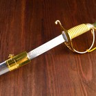 Сувенирный меч "Морской пехотинец", роспись на клинке, витая рукоять, 60 см - Фото 3