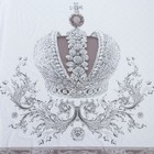 Постельное бельё 2-спальное «Этель» King&Queen, мако-сатин - Фото 7