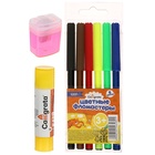 Набор первоклассника, 44 предмета, Calligrata «Единорог», в картонной коробке - Фото 5