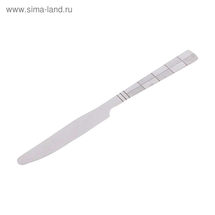 Нож столовый 23 см "Серебряный пазл" - Фото 1