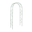 Арка садовая, 240×125×36.5 см, для вьющихся растений, металлическая, зелёная, «Ёлочка», Greengo - Фото 7